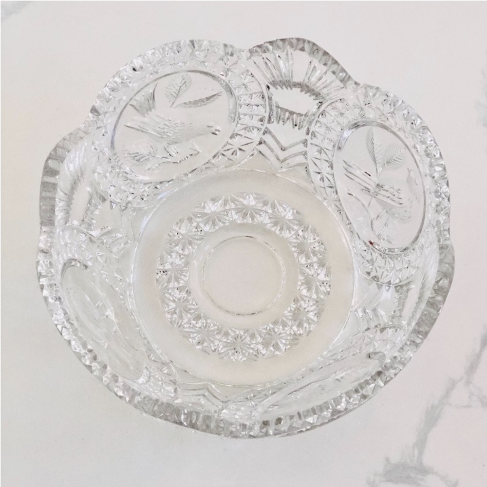⭐️Hofbauer⭐️Vintage The Byrdes Collection Serving Dish Rare